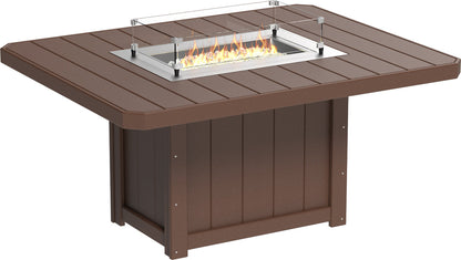 Lumin Fire Table 62" Rectangular