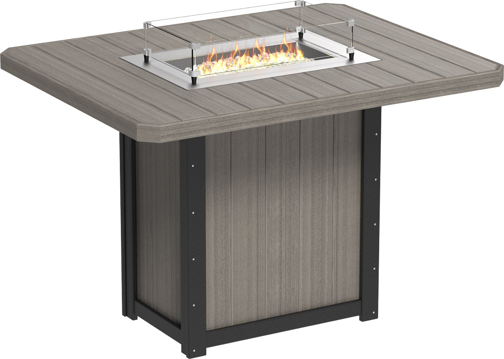 Lumin Fire Table 62" Rectangular