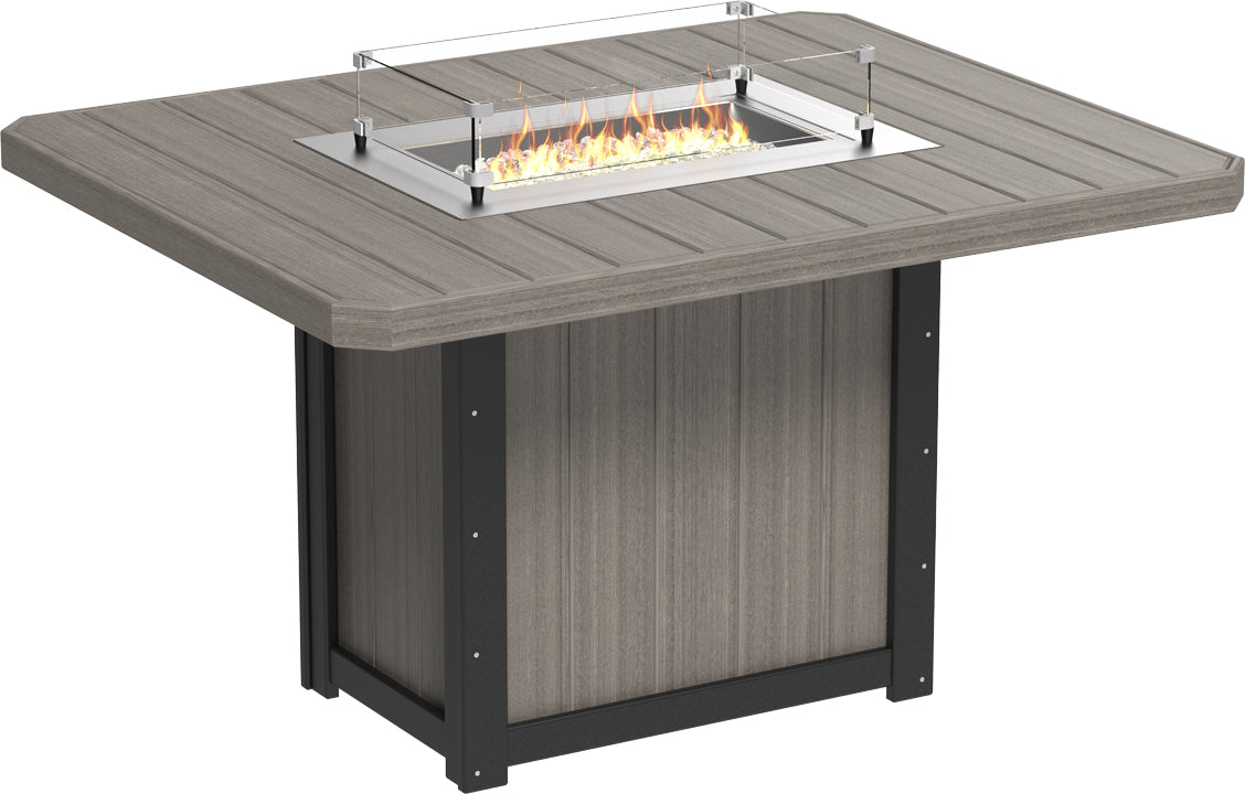 Lumin Fire Table 62" Rectangular
