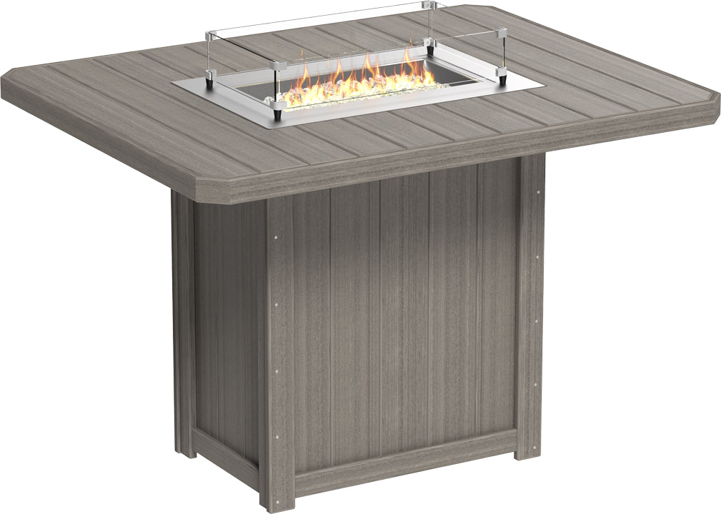 Lumin Fire Table 62" Rectangular