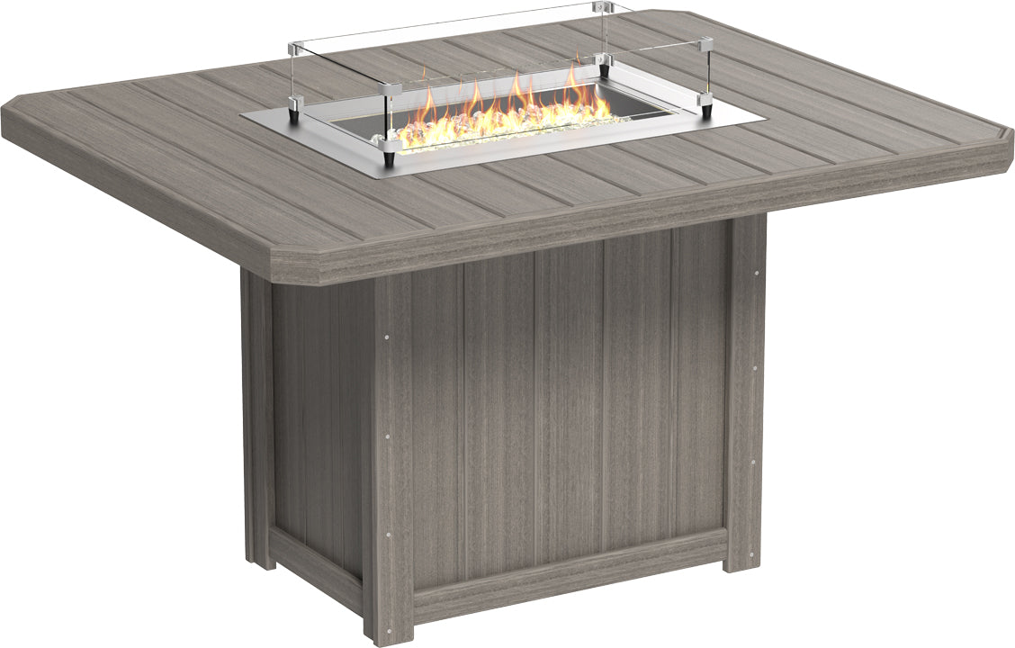 Lumin Fire Table 62" Rectangular