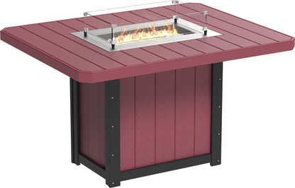 Lumin Fire Table 62" Rectangular