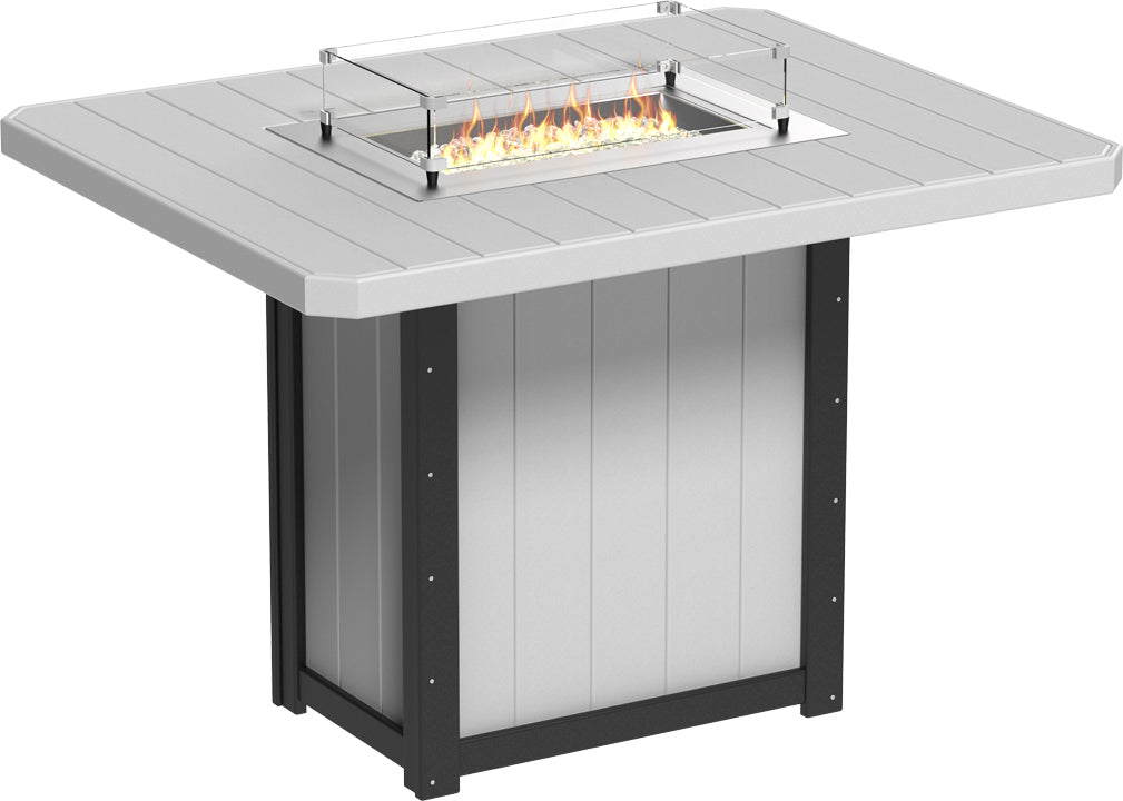 Lumin Fire Table 62" Rectangular
