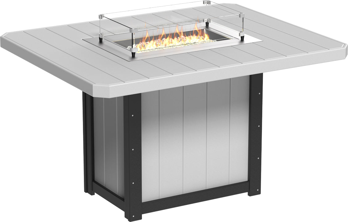 Lumin Fire Table 62" Rectangular