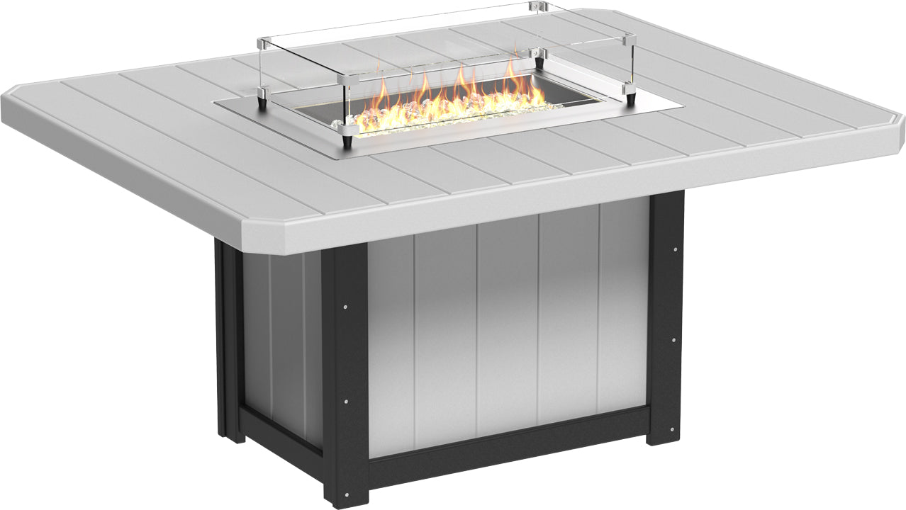 Lumin Fire Table 62" Rectangular