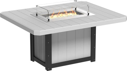 Lumin Fire Table 62" Rectangular