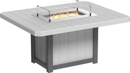Lumin Fire Table 62" Rectangular