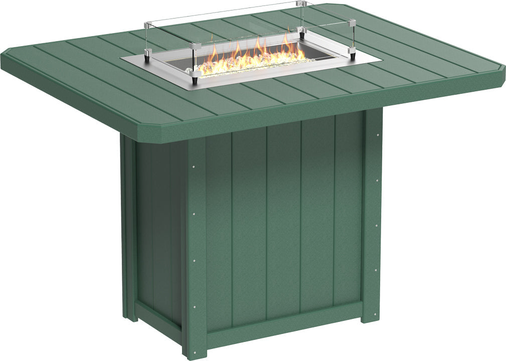 Lumin Fire Table 62" Rectangular