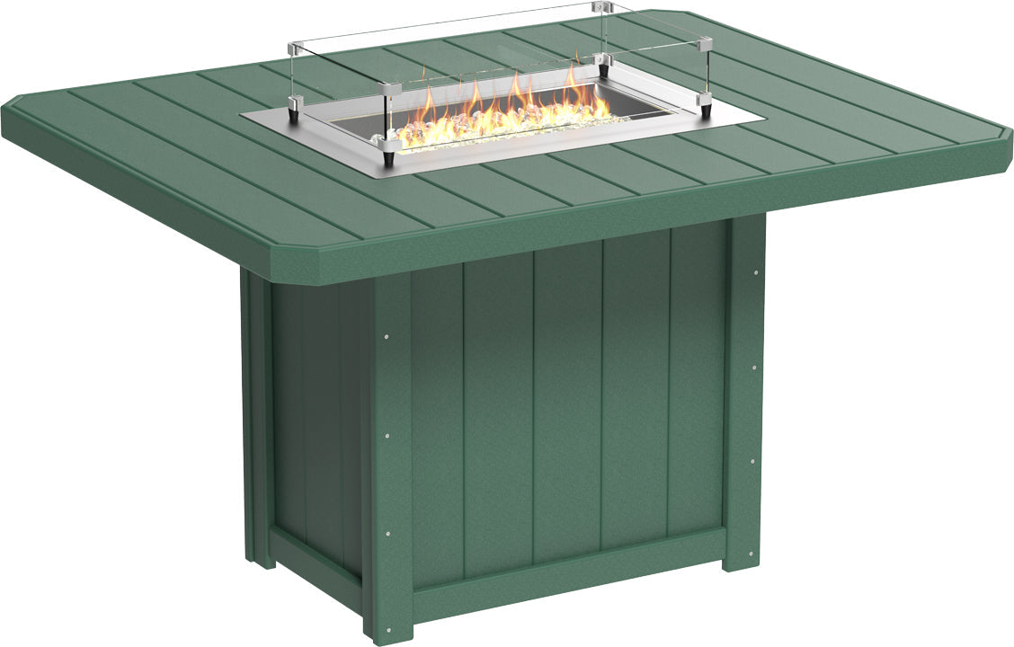 Lumin Fire Table 62" Rectangular