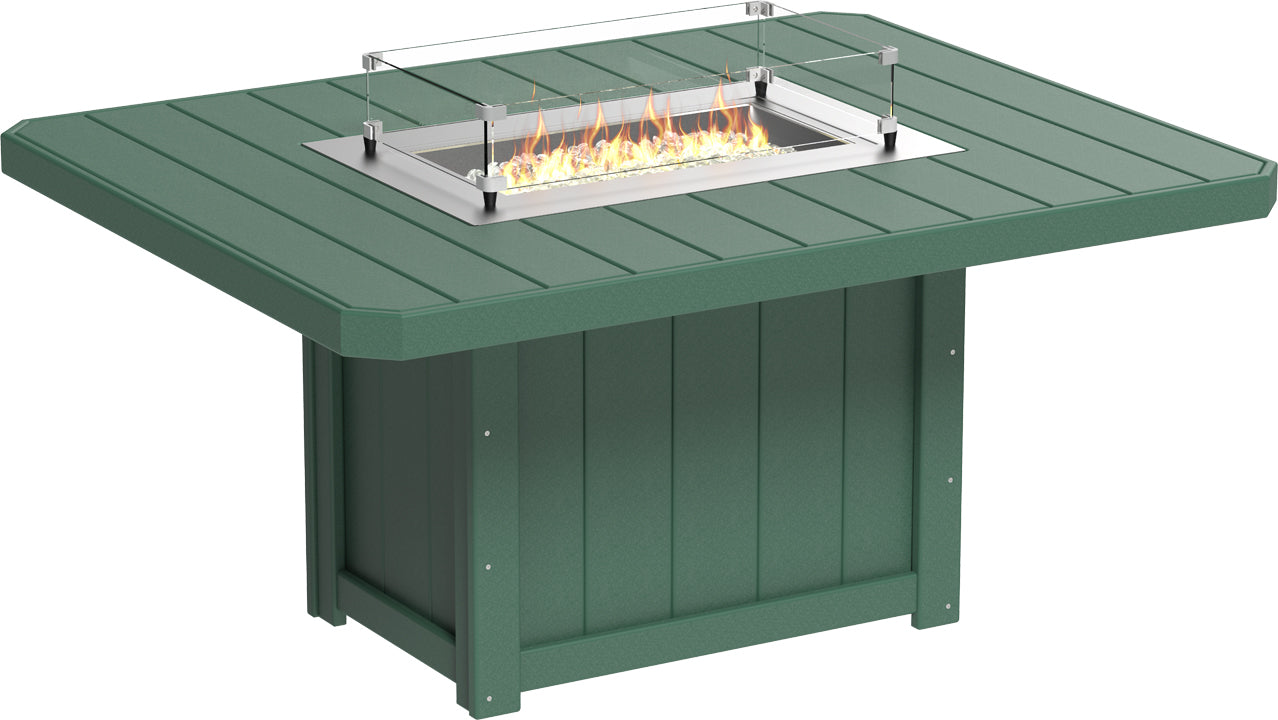 Lumin Fire Table 62" Rectangular