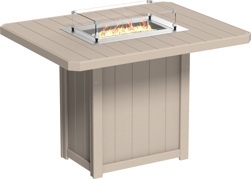 Lumin Fire Table 62" Rectangular
