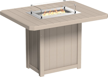Lumin Fire Table 62" Rectangular