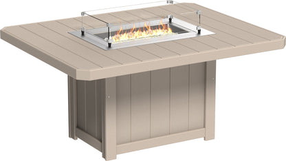 Lumin Fire Table 62" Rectangular
