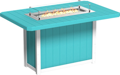 Lumin Fire Table 79" Rectangular