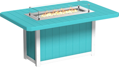 Lumin Fire Table 79" Rectangular