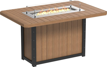 Lumin Fire Table 79" Rectangular