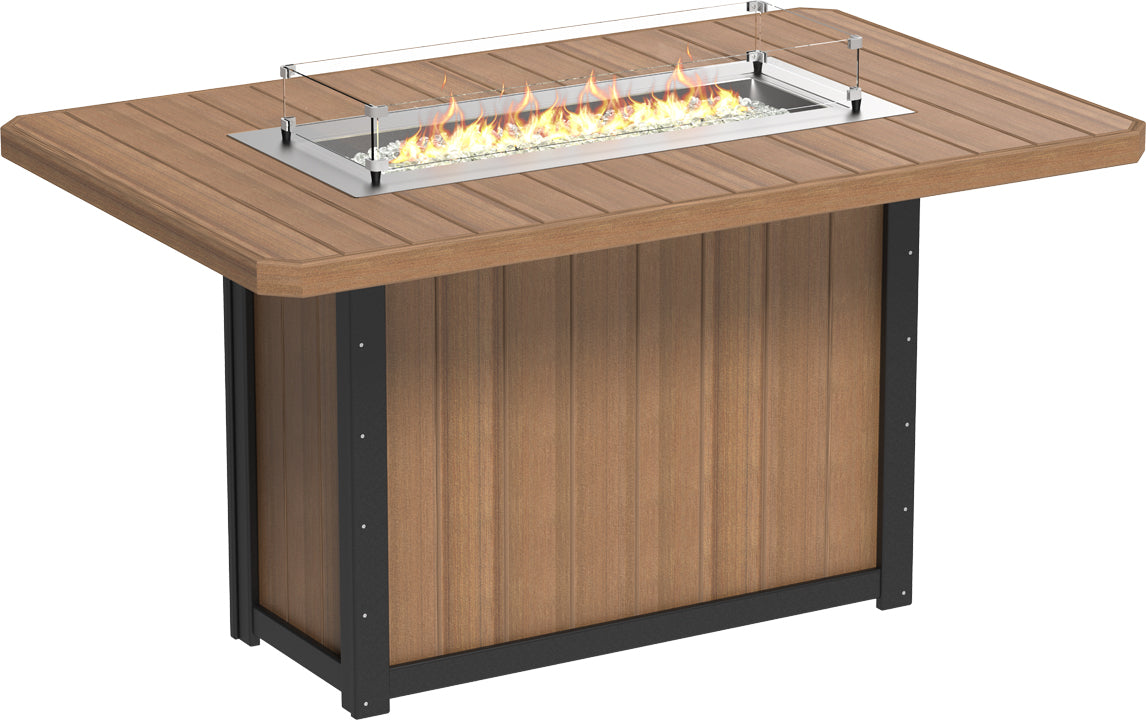 Lumin Fire Table 79" Rectangular