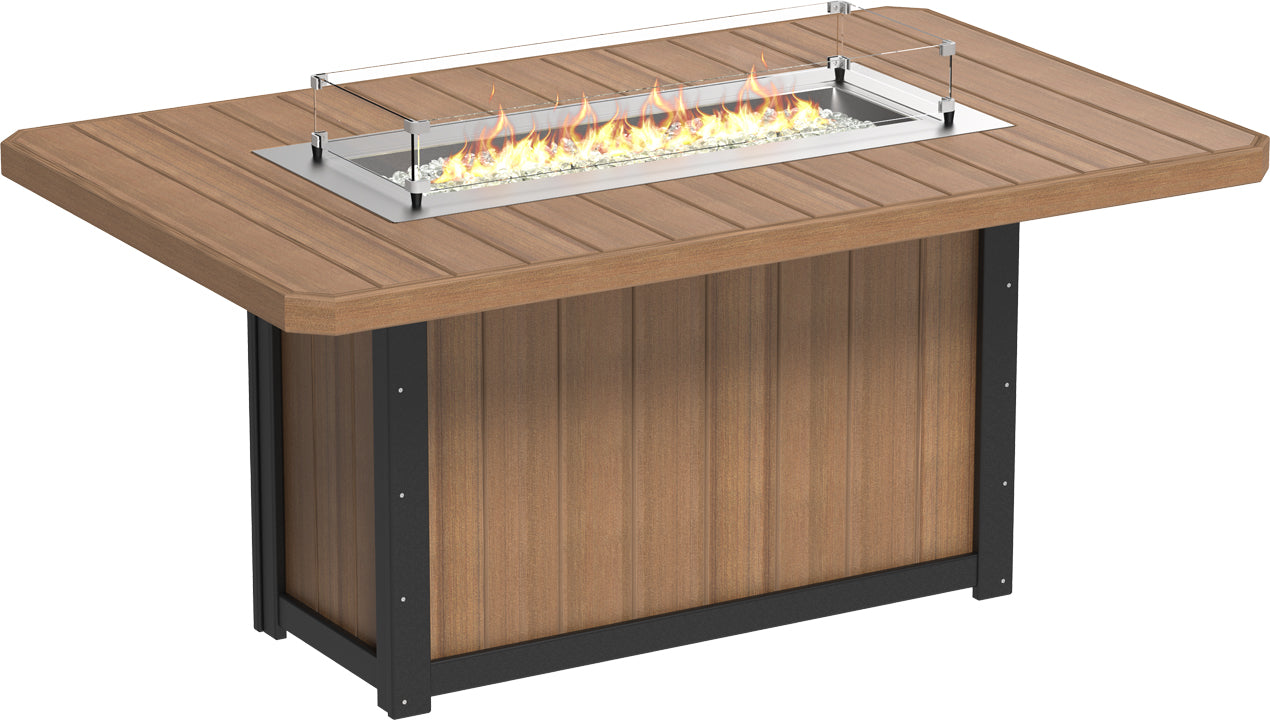 Lumin Fire Table 79" Rectangular