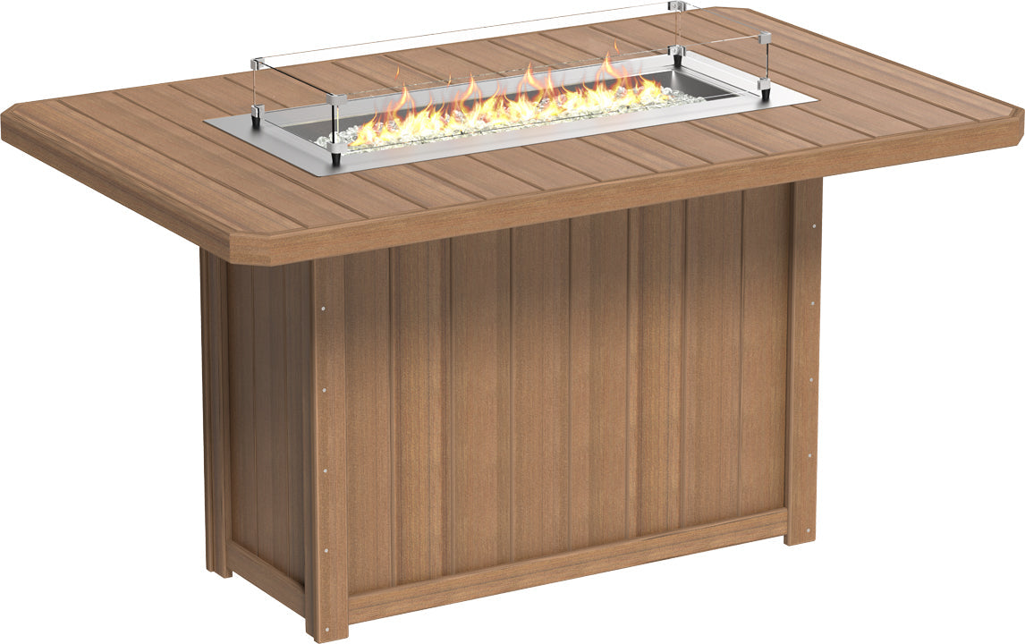 Lumin Fire Table 79" Rectangular