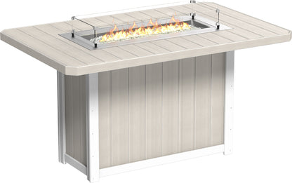 Lumin Fire Table 79" Rectangular