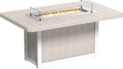 Lumin Fire Table 79" Rectangular