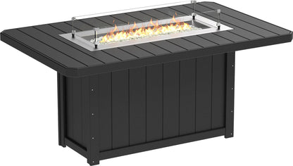 Lumin Fire Table 79" Rectangular