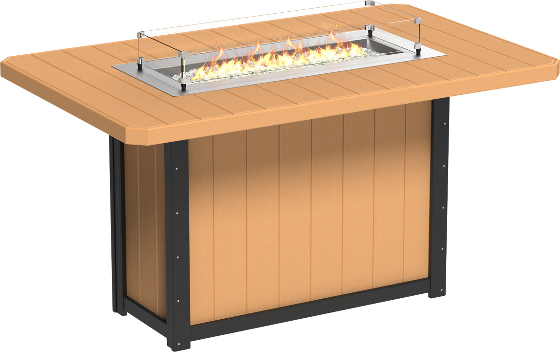 Lumin Fire Table 79" Rectangular
