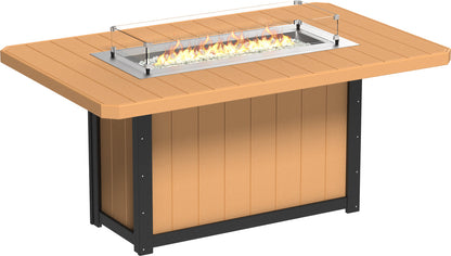 Lumin Fire Table 79" Rectangular