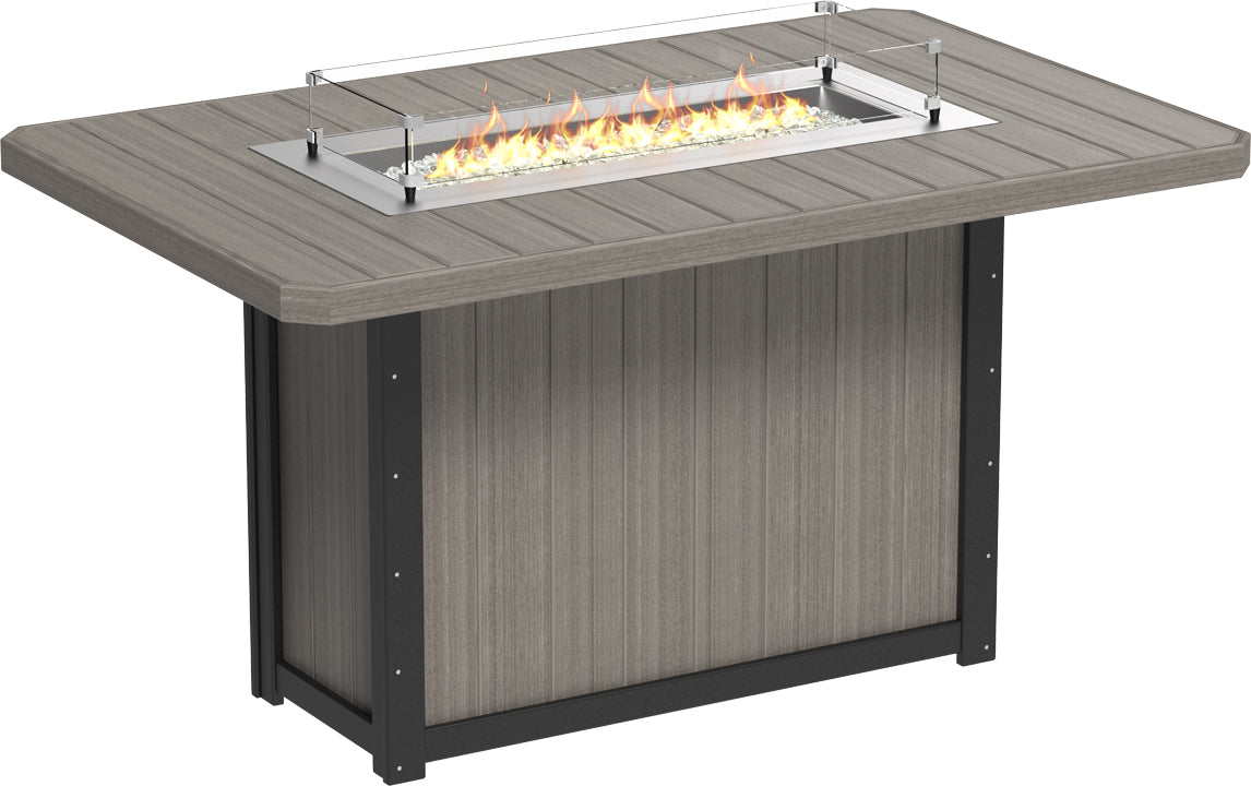 Lumin Fire Table 79" Rectangular