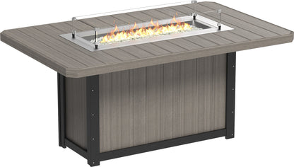 Lumin Fire Table 79" Rectangular