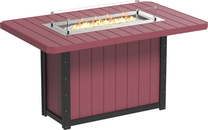 Lumin Fire Table 79" Rectangular