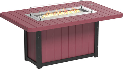 Lumin Fire Table 79" Rectangular