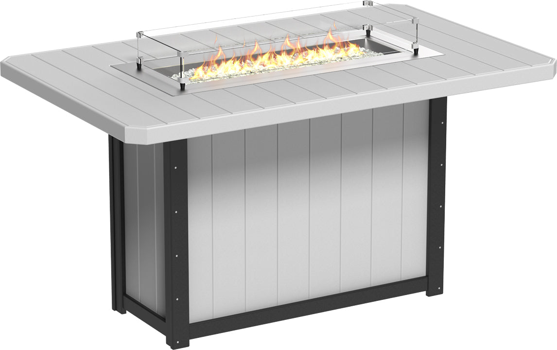 Lumin Fire Table 79" Rectangular