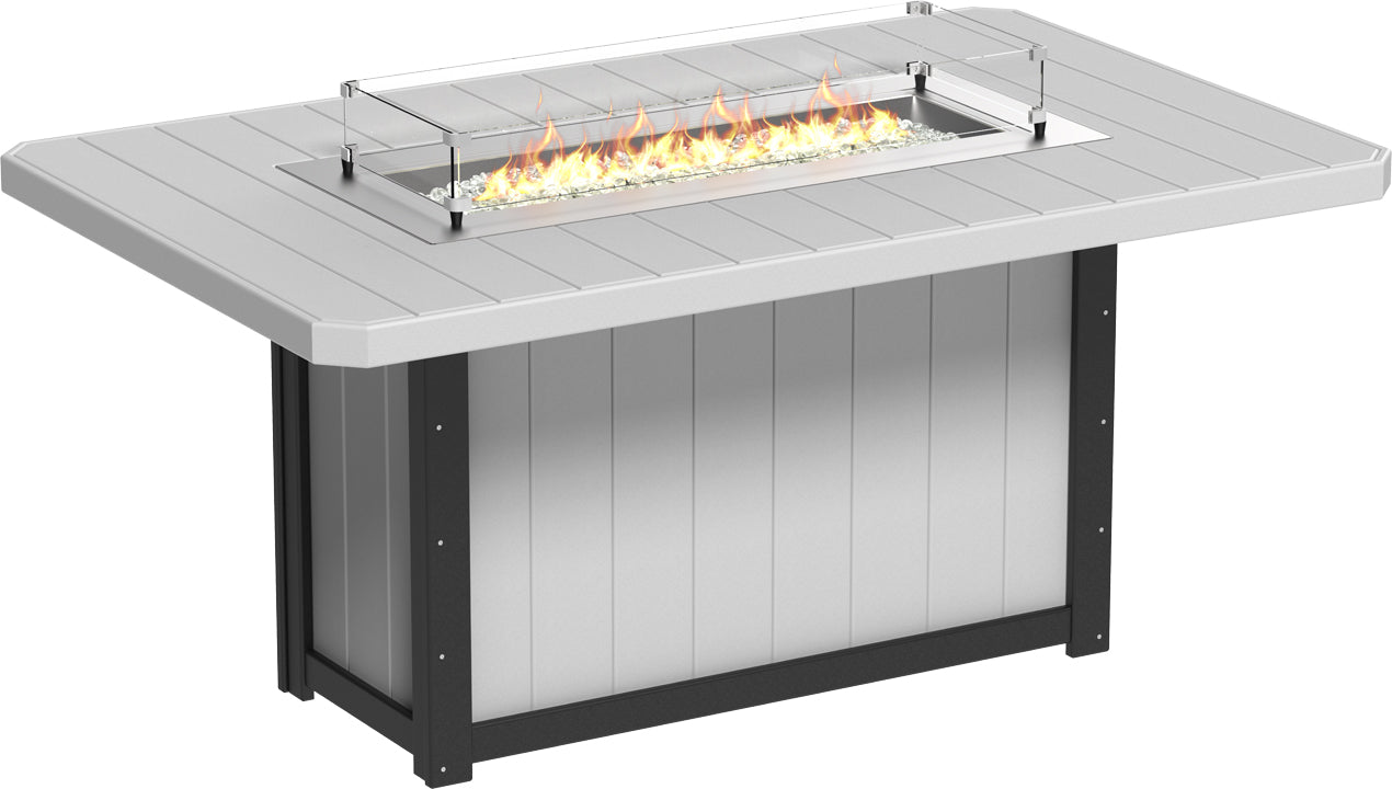 Lumin Fire Table 79" Rectangular