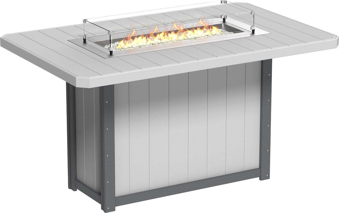 Lumin Fire Table 79" Rectangular