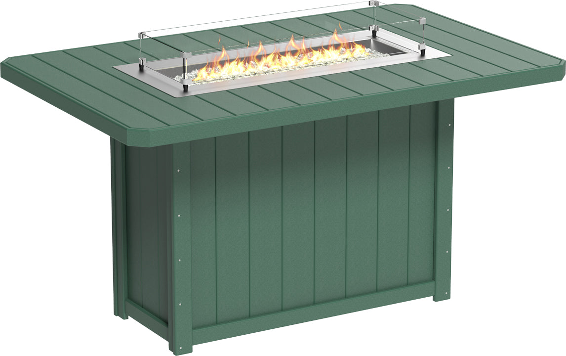 Lumin Fire Table 79" Rectangular