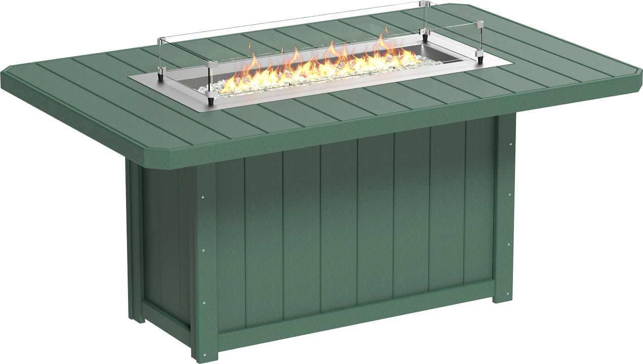 Lumin Fire Table 79" Rectangular