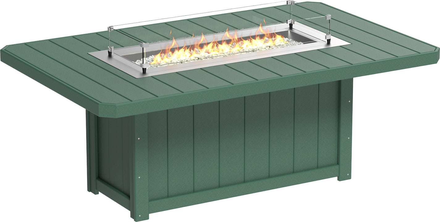 Lumin Fire Table 79" Rectangular