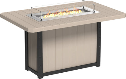 Lumin Fire Table 79" Rectangular
