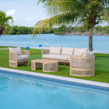 Panama Jack Cabo 4-Piece Sofa Seating Set