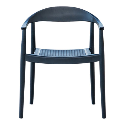 Kennedy Set of 2 Stackable Armchair-Anthracite