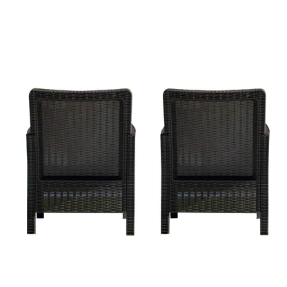 Nova Set of 2 Lounge Chairs W/Cushion